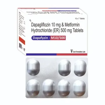 Dapafyzin M 10/500 Tablet product image