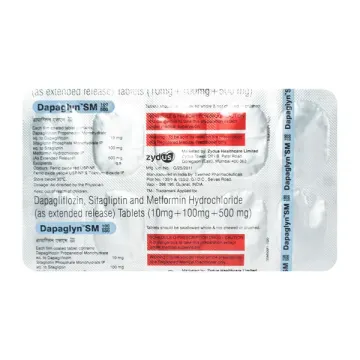 Dapaglyn Sm 100/500 Tablet product image