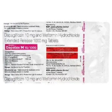 Dapalex M 10/1000 Tablet product image