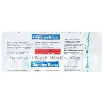 Dapalex S 10/100 Tablet product image