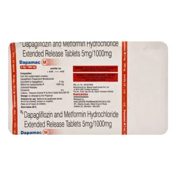 Dapamac M 5/1000 Tablet product image
