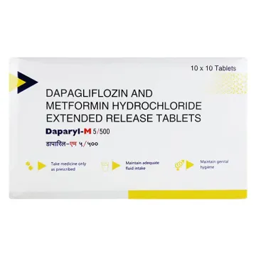 Daparyl M 5/500 Tablet product image