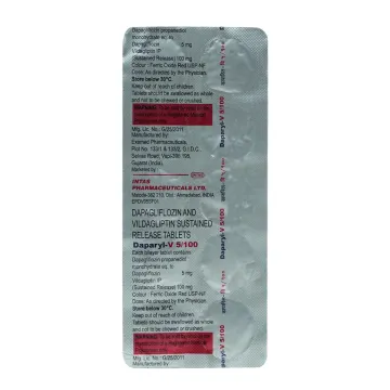 Daparyl V 5/100 Tablet product image