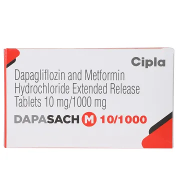 Dapasach M 10/1000 Tablet product image
