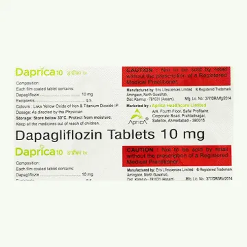 Daprica 10 Tablet product image