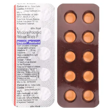 Depin Retard 20 Tablet product image