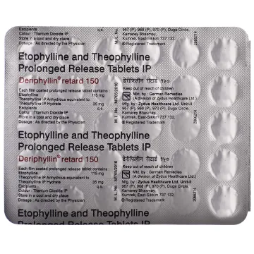 Deriphyllin Ret 150 Tablet product image