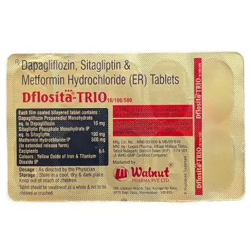 Dflosita Trio 10/100/500 Tablet product image