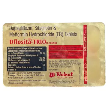 Dflosita Trio 10/100/500 Tablet product image