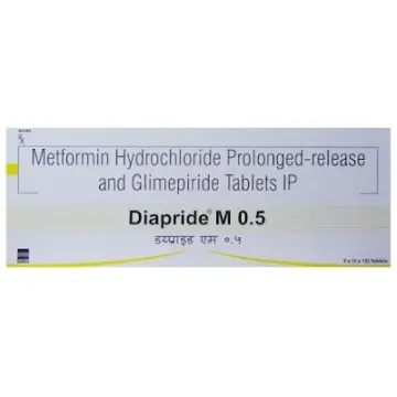 Diapride M 0.5 Tablet product image