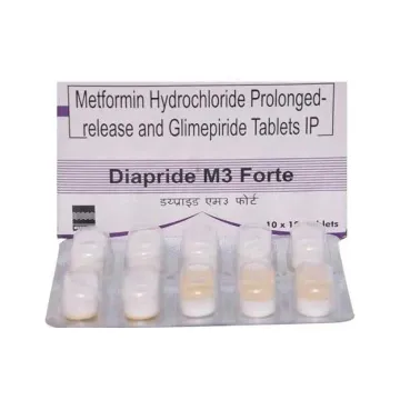 Diapride M3 Forte Tablet product image