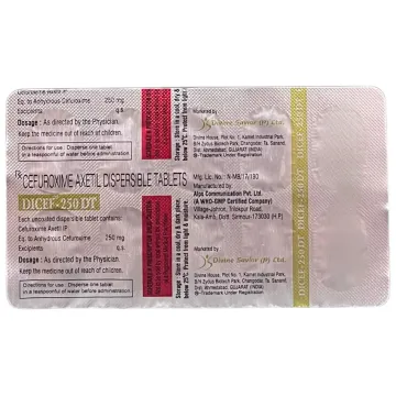 Dicef 250 Dt Tablet product image