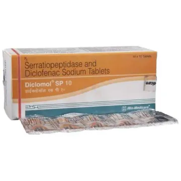 Diclomol Sp 10 Tablet product image
