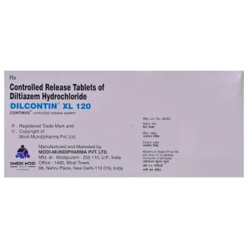 Dilcontin Xl 120 Tablet product image