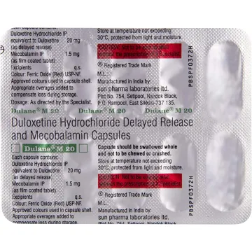 Dulane M 20 Capsule product image