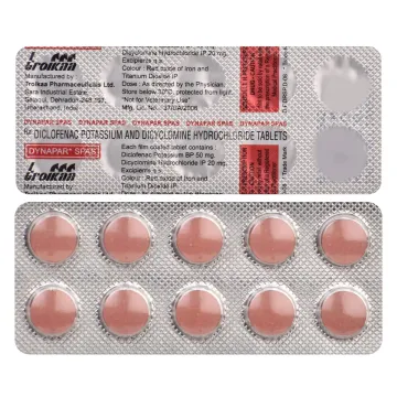 Dynapar Spas Tablet product image