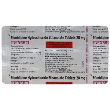 Efonta 20 Tablet product image
