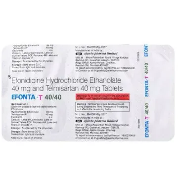 Efonta T 40/40 Tablet product image