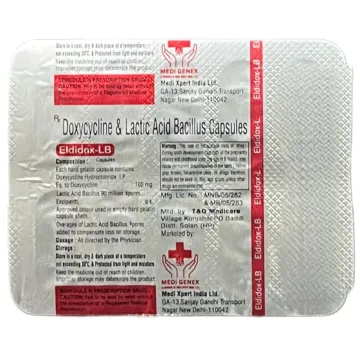Eldidox Lb 100 Capsule product image