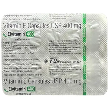 Elvitamin 400 Capsule product image