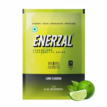 Enerzal Lime Flavour Energy Drink Powder product image