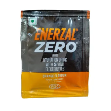 Enerzal Zero Orange Sachet 5gm product image