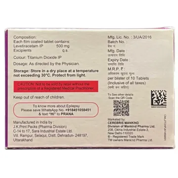 Epifast 500 Tablet product image