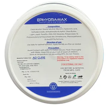 Epihydra Max Cream 250gm product image