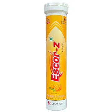 Escor Z Orange Flavour 20 Tablet product image