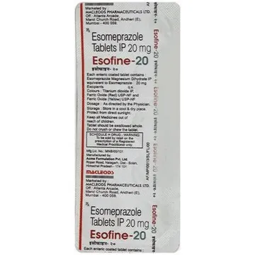 Esofine 20 Tablet product image