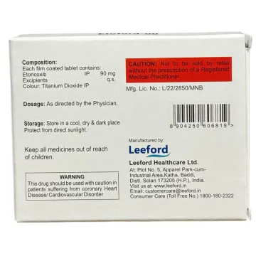 Etoford 90 Tablet product image