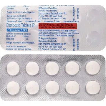 Etoshine 120 Tablet product image