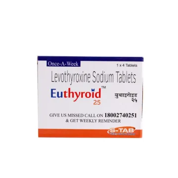 Euthyroid 25 Tablet product image