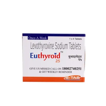 Euthyroid 25 Tablet product image