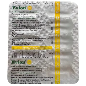 Evion 600 Capsule product image