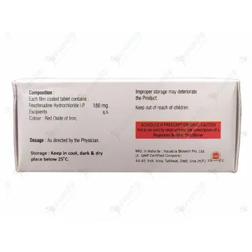 Faxolar 180 Tablet product image