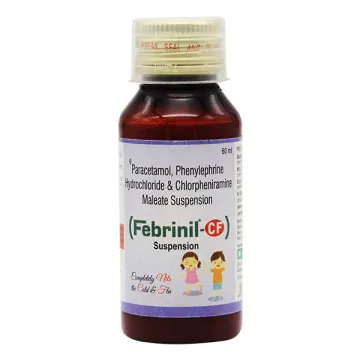 Febrinil Cf Suspension 60ml product image