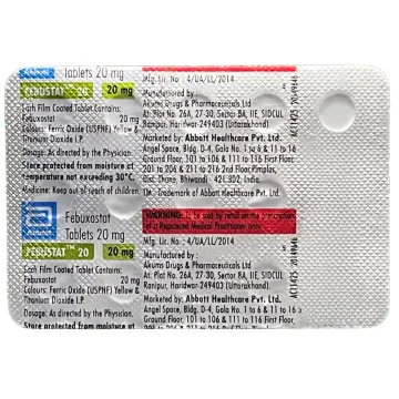 Febustat 20 Tablet product image