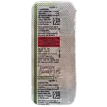Flunarin 5 Tablet product image