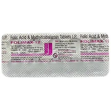 Folimax 12 Tablet product image