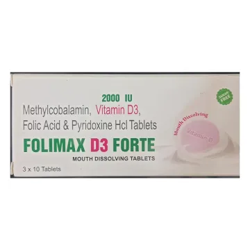 Folimax D3 Forte Tablet product image