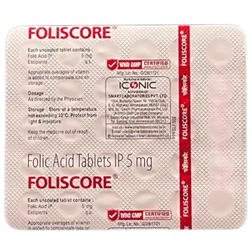 Foliscore Tablet product image