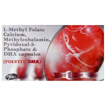 Folvite Dha Tablet product image