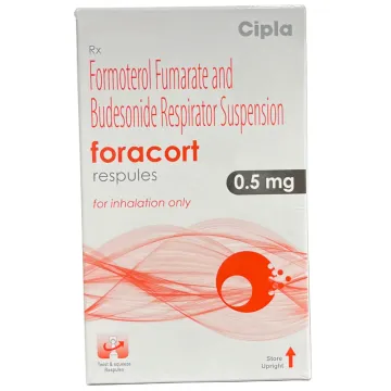 Foracort 0.5mg Respules 5 X 2ml product image