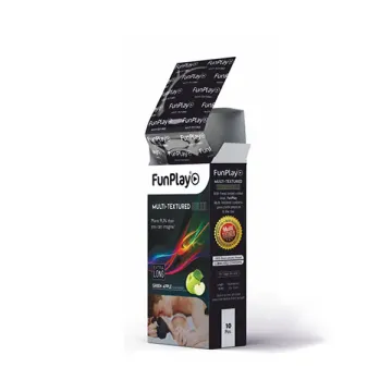 Funplay Multi-textured Green Apple Condoms product image