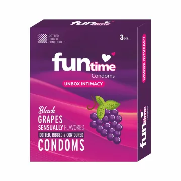 Funtime Condom Grapes 3pcs product image