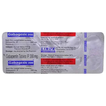 Gabagesic 300 Tablet product image
