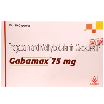 Gabamax 75mg Capsule product image