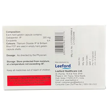 Gabanyl 300 Capsule product image