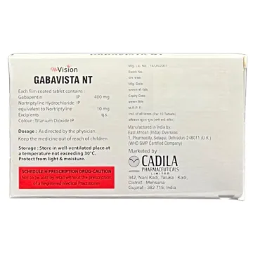 Gabavista Nt Tablet product image